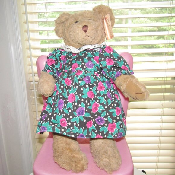 Vintage Russ Bears From The Past Fully Jointed Teddy Bear Chic Cottagecore Decor - Picture 3 of 10